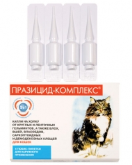 Празицид комплекс д/кошек 1 пип.