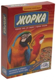 Корм Жорка д/сред.и круп.попугаев 450г (18)