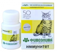 Фитоэлита Иммунитет д/кошек 50тб