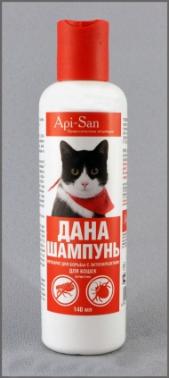 Шампунь Дана д/кош. от блох 140мл