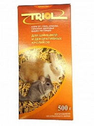 Корм Криспи д/кроликов и шиншилл 500г