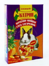 Корм Катрин д/кроликов /фрукт.-овощ.смесь/