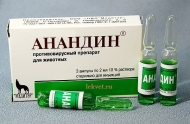 Анандин инъекц. 10% 2мл 3 амп