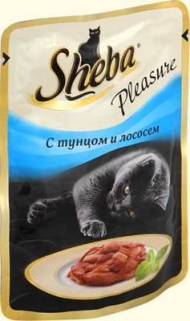 Шеба 85г тунец/лосось