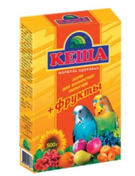 Корм Кеша д/попугаев 500г /фрукты/ (28)