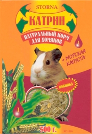 Корм Катрин д/хомяков 500г /морская капуста/