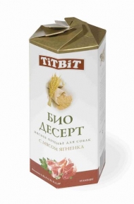 Печенье Титбит с мясом ягненка 350г (8) 6926