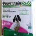 Капли Фронтлайн Комбо д/собак 20-40кг 1...
