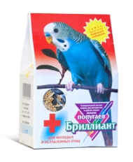 Корм Бриллиант д/попугаев 400г молодых и ослаблен.