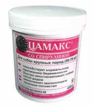 Цамакс со спирулиной