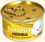 Консервы Гурме Голд 85г форель/овощи