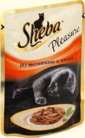 Шеба 85г телятина/язык